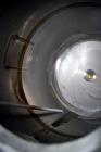 Used Precision Stainless Tank, 100 Gallons, 316 Stainless Steel, Vertical.