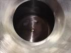 Used Precision Stainless Tank, 100 Gallons, 316 Stainless Steel, Vertical.