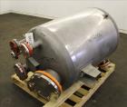 Used Precision Stainless Tank, 100 Gallons, 316 Stainless Steel, Vertical. Approximate 32