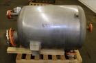 Used Precision Stainless Tank, 100 Gallons, 316 Stainless Steel, Vertical. Approximate 32