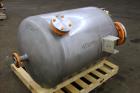 Used Precision Stainless Tank, 100 Gallons, 316 Stainless Steel, Vertical.