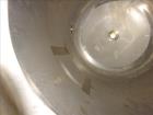 Used Precision Stainless Tank, 100 Gallons, 316 Stainless Steel, Vertical.