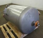 Used Precision Stainless 316 Stainless Steel 100 Gallon Vertical Tank,