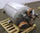 Used- Precision Stainless Tank, 100 Gallons, 316 Stainless Steel, Vertical