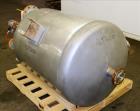 Used Precision Stainless Tank, 100 Gallons, 316 Stainless Steel, Vertical