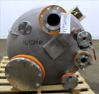 Used Precision Stainless Tank, 100 Gallons, 316 Stainless Steel, Vertical