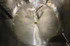 Used Precision Stainless Pressure Tank, 250 liter (66 Gallon), 316L Stainless Steel, Vertical. 30