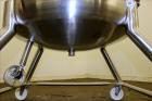Used Precision Stainless Pressure Tank, 250 liter (66 Gallon), 316L Stainless Steel, Vertical. 30