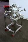 Used Precision Stainless Pressure Tank, 25 Liter (6 Gallon), 316L Stainless Steel, Vertical. 12