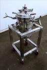 Used Precision Stainless Pressure Tank, 25 Liter (6 Gallon), 316L Stainless Steel, Vertical. 12