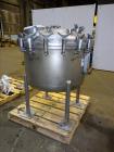 Used Precision Stainless Agitated Pressure Tank, 400 Liter (105.66 Gallon), 316