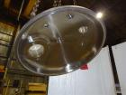 Used- Precision Stainless Agitated Pressure Tank, 400 Liter (105.66 Gallon), 316