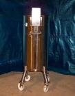 USED: Precision Stainless Tank, 52 gallon, 316L stainless steel, vertical. 20