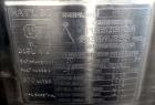 Used 800 Liter Stainless Steel Pressure Tank
