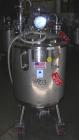USED: Precision Stainless pressure tank, 53 gallon, 316L stainless steel, polished internal. 24