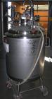 USED: Precision Stainless pressure tank, 53 gallon, 316L stainless steel, polished internal. 24