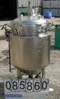 USED: Precision Stainless reactor, 52 gallon, 316L stainless steel, vertical. 24