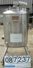 USED: Precision stainless tank, 100 gallon, 316 stainless steel, vertical. 32