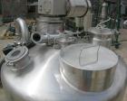 USED: Precision stainless tank, 100 gallon, 316 stainless steel, vertical. 32