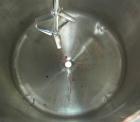 USED: Precision stainless tank, 100 gallon, 316 stainless steel, vertical. 32