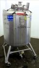 Used- 800 Liter Stainless Steel Precision Stainless Pressure Tank