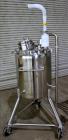 Used- Pure-Flo Precision Pressure Tank, 100 Liter (26.4 Gallon), 316L Stainless