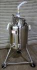 Used- Pure-Flo Precision Pressure Tank, 100 Liter (26.4 Gallon), 316L Stainless