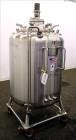 Used Precision Stainless Pressure Tank, 600 Liter (158.50 Gallon), 316L Stainless Steel, Vertical. 36