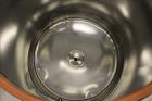 Used Precision Stainless Pressure Tank, 600 Liter (158.50 Gallon), 316L Stainless Steel, Vertical. 36