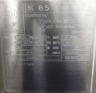 Used 130 Gallon Stainless Steel Pure-Flo Pressure Tank