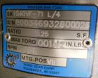 Used 200 Gallon Stainless Steel Pure-Flo Precision Tank, Model MBI410H37