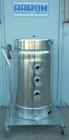 Unused - 200 Liter Stainless Steel Rutten Engineering Sterile Storage Systems Pr