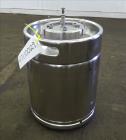 Used Bolz Rutten Sterile Storage Systems Pressure Tank, 13.2 Gallon