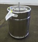 Used- Bolz Rutten Sterile Storage Systems Pressure Tank, 13.2 Gallon