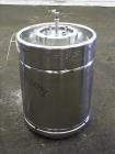 Used- Bolz Rutten Sterile Storage Systems Pressure Tank, 13.2 Gallon