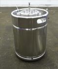 Used- Bolz Rutten Sterile Storage Systems Pressure Tank, 13.2 Gallon