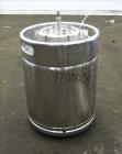 Used- Bolz Rutten Sterile Storage Systems Pressure Tank, 13.2 Gallon