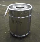 Used- Bolz Rutten Sterile Storage Systems Pressure Tank, 13.2 Gallon