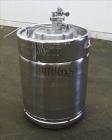 Used- Bolz Rutten Sterile Storage Systems Pressure Tank, 13.2 Gallon