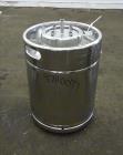 Used Bolz Rutten Sterile Storage Systems Pressure Tank, 13.2 Gallon
