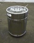 Used- Bolz Rutten Sterile Storage Systems Pressure Tank, 13.2 Gallon