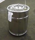 Used- Bolz Rutten Sterile Storage Systems Pressure Tank, 13.2 Gallon