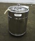 Used- Bolz Rutten Sterile Storage Systems Pressure Tank, 13.2 Gallon