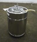 Used- Bolz Rutten Sterile Storage Systems Pressure Tank, 13.2 Gallon