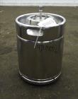 Used- Bolz Rutten Sterile Storage Systems Pressure Tank, 13.2 Gallon