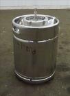 Used- Bolz Rutten Sterile Storage Systems Pressure Tank, 13.2 Gallon