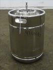 Used Bolz Rutten Sterile Storage Systems Pressure Tank, 13.2 Gallon