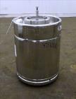 Used Bolz Rutten Sterile Storage Systems Pressure Tank, 13.2 Gallon (50 Liter) Capacity, 316L Stainless Steel, Vertical. Approximate 395mm (15.5