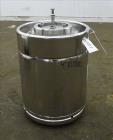 Used- Bolz Rutten Sterile Storage Systems Pressure Tank, 13.2 Gallon (50 Liter) Capacity, 316L Stainless Steel, Vertical. Ap...