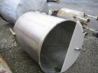 Used-Sani Tank Approximately 300 Gallon Stainless Steel Tank. 3'6